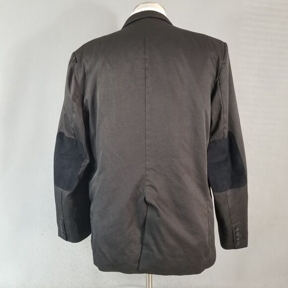 Marc Ecko Cut & Sew sport coat jacket men's XL extra Large Dark Gray SLIM FIT - Picture 4 of 16